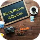 Best Short Status and Quotes icône