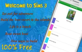 Guide for The Sims 3 Paradise Affiche