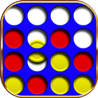 Connect 4 - Four In A Row Classic Puzzle Game أيقونة