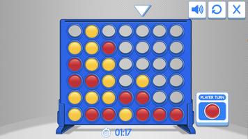 Connect 4 - Four In A Row Classic Puzzle Game تصوير الشاشة 1