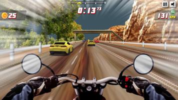 Highway Moto Rider - Traffic Motorbike Racing capture d'écran 1