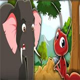 قصة الفيل والنملة للأطفال icon