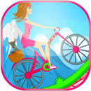 Happy Biker Girl Wheels APK