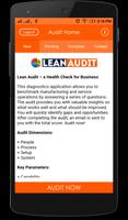 Lean Audit Benchmarking Affiche