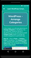 Learn WordPress Complete Guide captura de pantalla 2