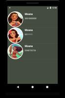 2 Schermata Call from Moana (Fake Call)