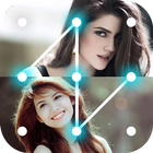 Dual Photo Pattern Lock Screen أيقونة