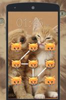 Kitten Pattern Lock Screen screenshot 2