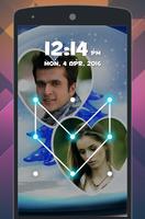 Lover Photo Pattern LockScreen تصوير الشاشة 3