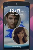 Lover Photo Pattern LockScreen الملصق