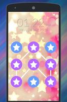 Star Pattern Lock Screen captura de pantalla 2