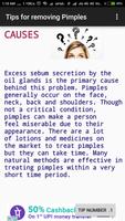 Remove Pimples - Natural remedies Plakat