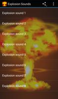 Explosion Sounds Affiche