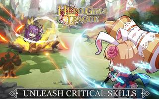 Hero Girls League - Fantasy RPG imagem de tela 3