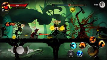 Stickman Warrior: League of Shadow Fighter - RPG Cartaz
