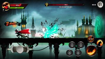 Stickman Warrior: League of Shadow Fighter - RPG imagem de tela 1
