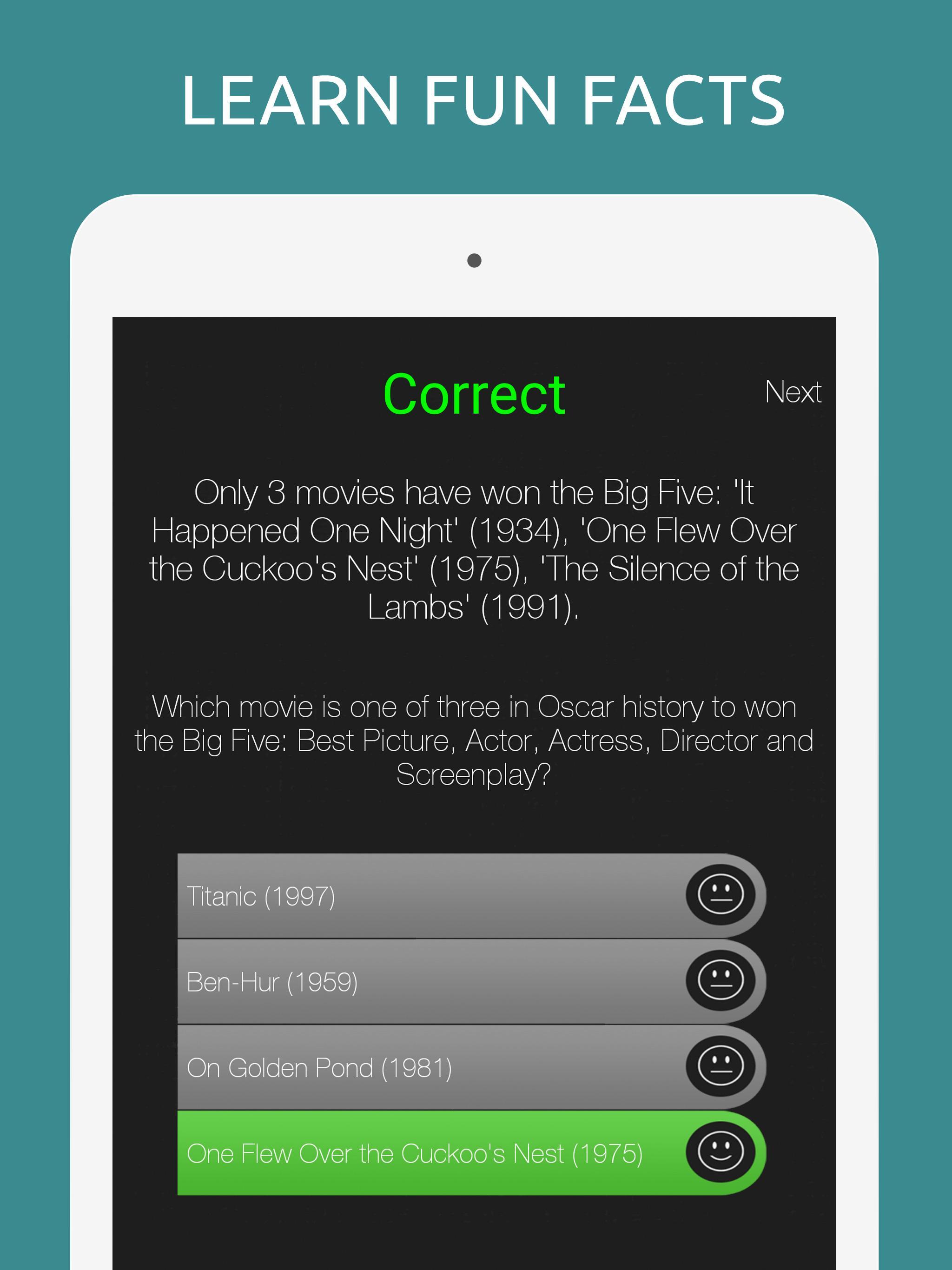 Movies Quiz Trivia Game Test Your Knowledge Pour Android Telechargez L Apk