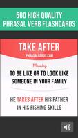Phrasal Verbs Cards: Learn Eng Affiche