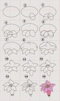 Learn To Draw Flowers easily 🌷 🌹 : Step By Step скриншот 1