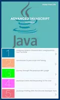 Advanced Javascript Affiche