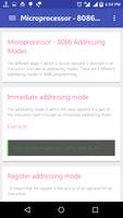 Learn Microprocessor تصوير الشاشة 3