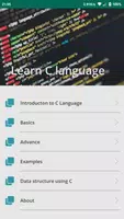 Learn C language Plakat