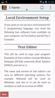 C Tutorials Free captura de pantalla 3