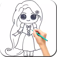 Draw Princess - Steps by Steps APK 下載