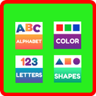 learn abc /123 /colors /shapes icône