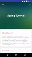 Learn Spring - Java Framework screenshot 1