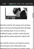 Learn To Draw Manga syot layar 2