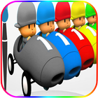 learn colors with cars toys icon