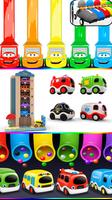 learn colors with cars toys poster