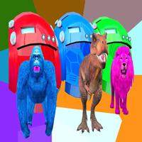 learn colors with animals تصوير الشاشة 1
