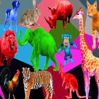 learn colors with animals ảnh chụp màn hình 2