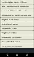 Selenium tutorial Pro captura de pantalla 2
