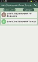 Learn Bharatanatyam Dance Steps Videos App capture d'écran 2