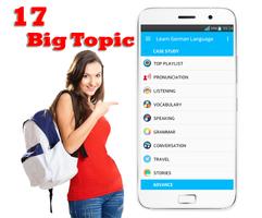Learn German with Videos پوسٹر