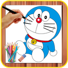 Learn to Draw Doraemon آئیکن
