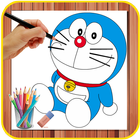 Como desenhar o Doraemon ícone