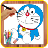 Como desenhar o Doraemon ícone