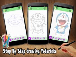Learn to Draw Doraemon capture d'écran 1
