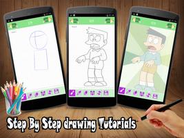 How to Draw Doraemon تصوير الشاشة 2