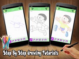 Learn to Draw Doraemon capture d'écran 3