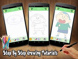 How To Draw Shin Chan ภาพหน้าจอ 2