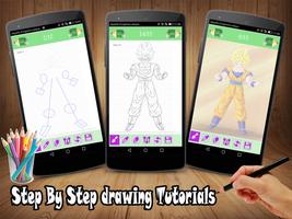 How To Draw DBZ โปสเตอร์