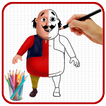 How To Draw Motu Patlu