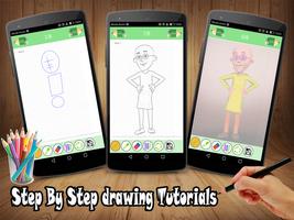 How To Draw Motu Patlu capture d'écran 1