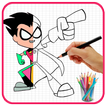 How To Drawing - Titans Go