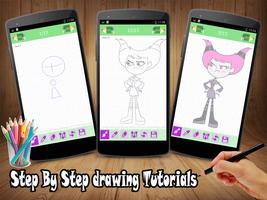 How To Drawing - Titans Go ภาพหน้าจอ 1